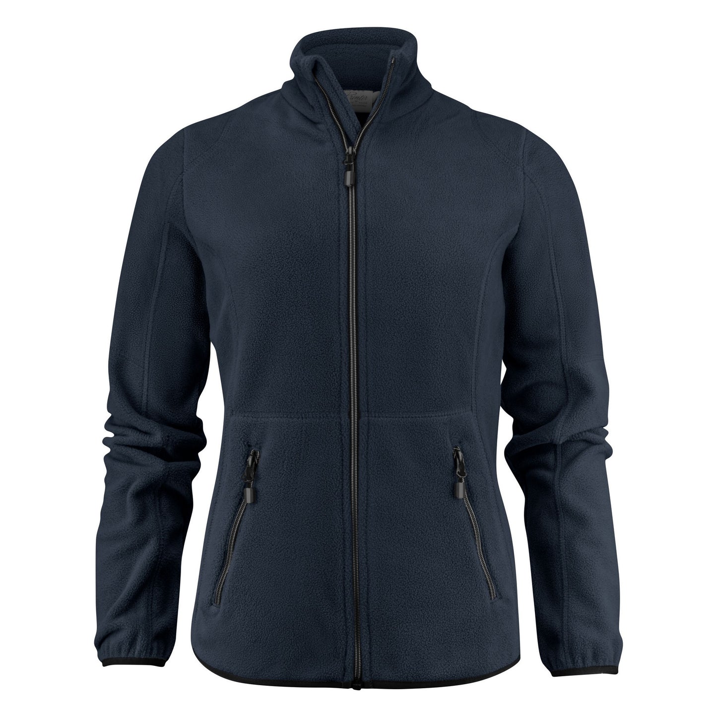 Dark Navy - Front - Printer Womens-Ladies Speedway Fleece Jacket