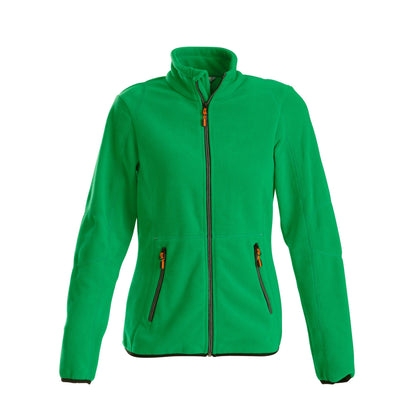 Fresh Green - Front - Printer Womens-Ladies Speedway Fleece Jacket