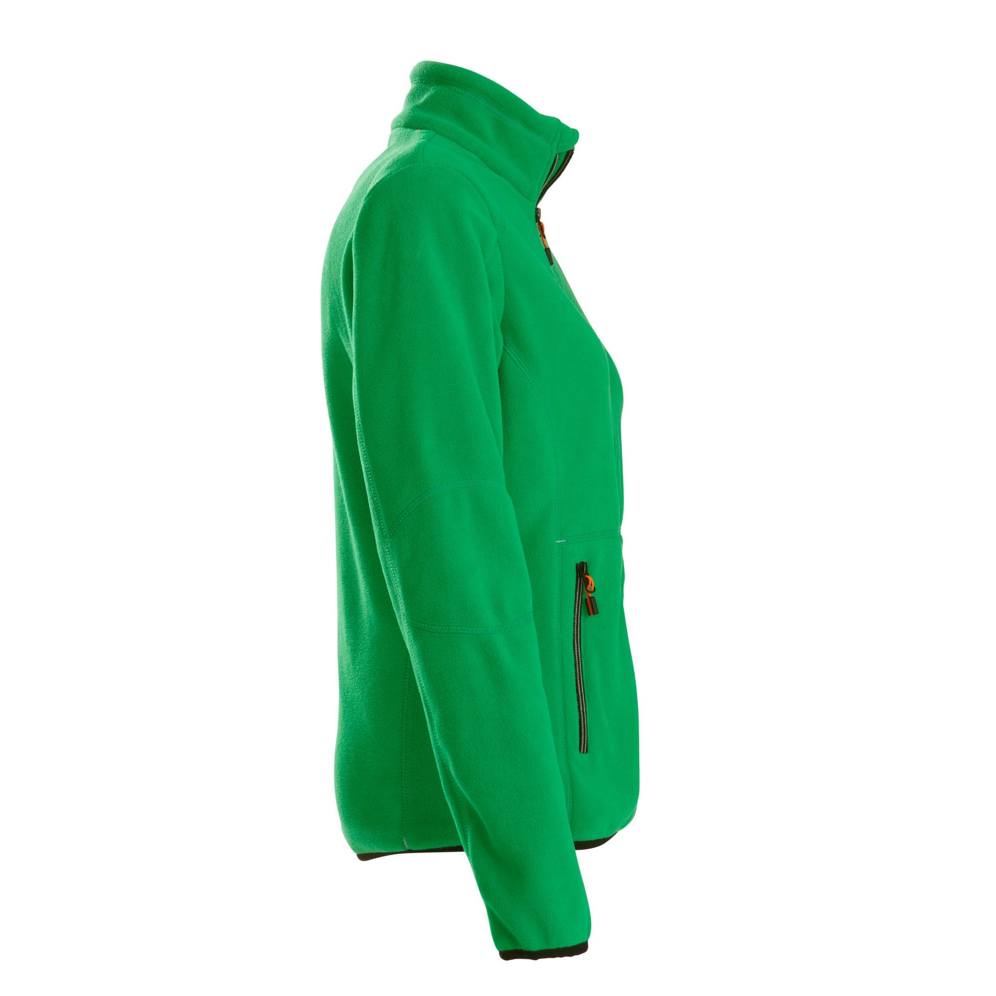 Fresh Green - Side - Printer Womens-Ladies Speedway Fleece Jacket