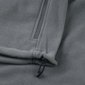 Convoy Grey - Lifestyle - Russell Mens Full Zip Outdoor Fleece Jacket