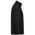 Black - Back - Russell Mens Full Zip Outdoor Fleece Jacket