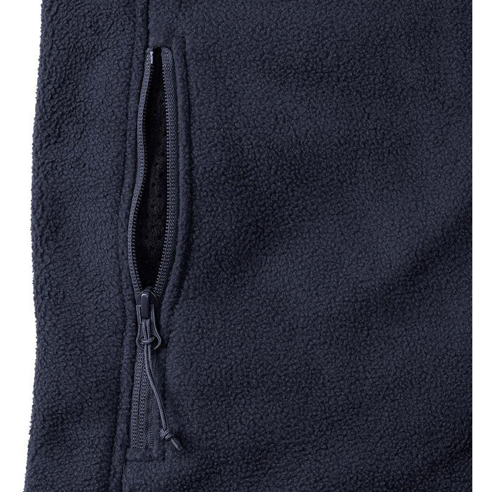 French Navy - Lifestyle - Russell Mens Full Zip Outdoor Fleece Jacket