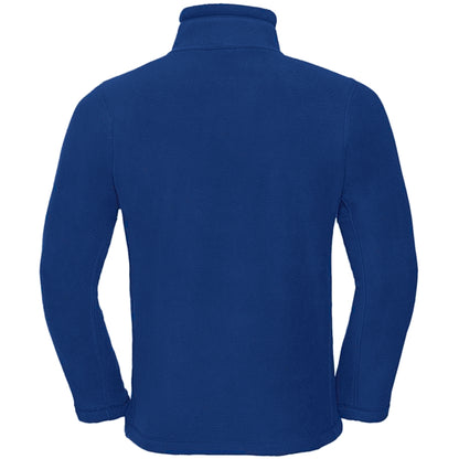 Bright Royal - Back - Russell Mens Full Zip Outdoor Fleece Jacket