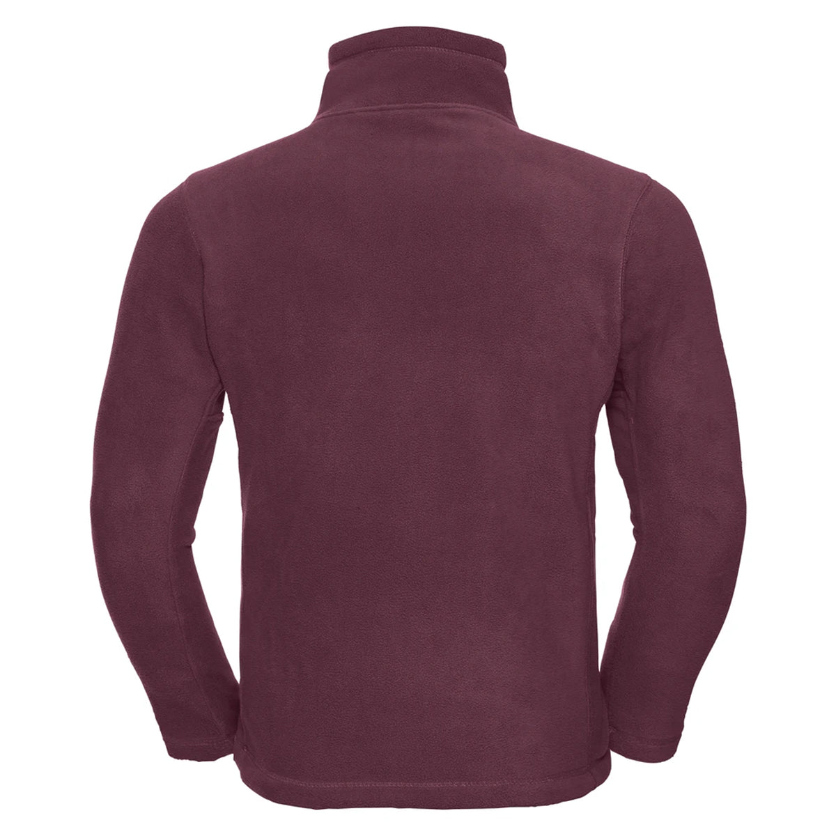 Black - Lifestyle - Russell Mens Full Zip Outdoor Fleece Jacket