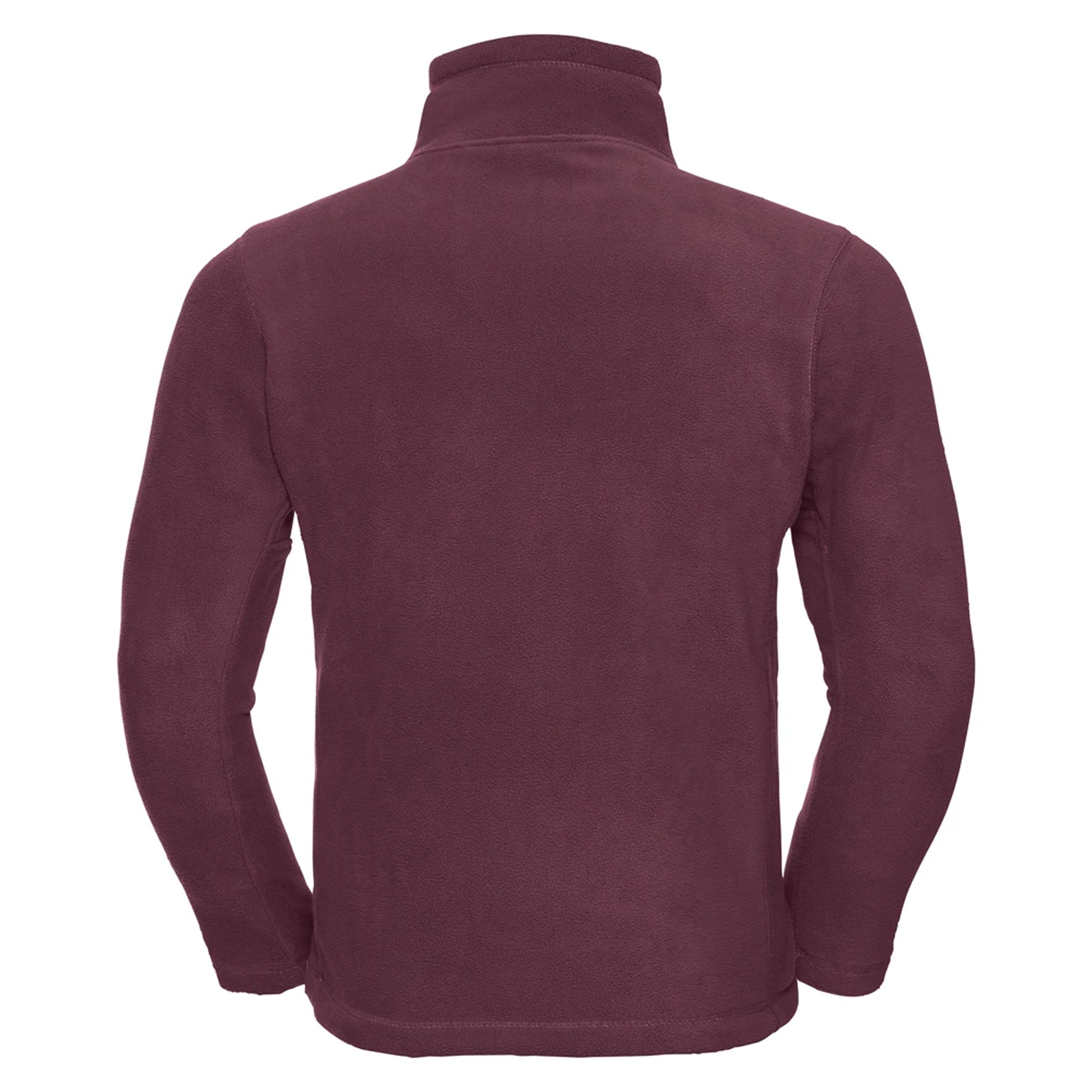 Black - Lifestyle - Russell Mens Full Zip Outdoor Fleece Jacket