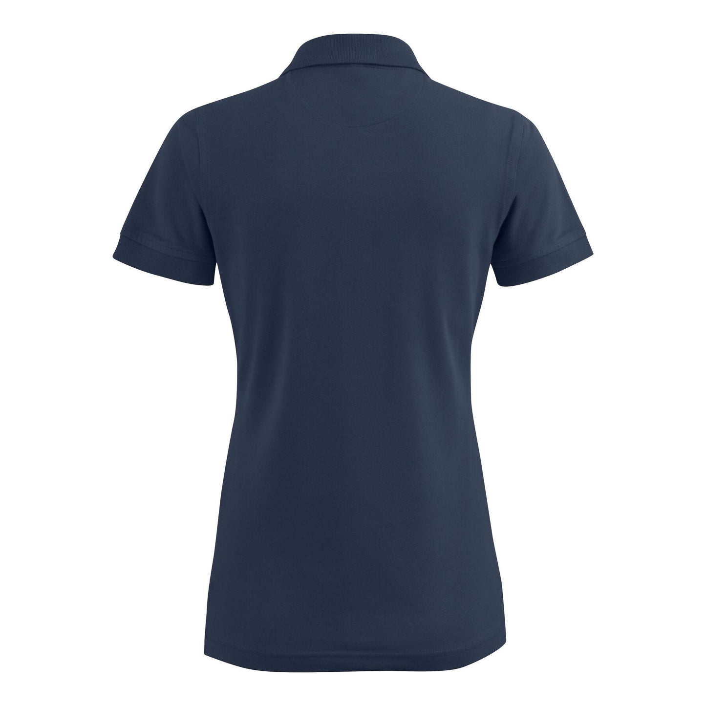 Navy - Back - Printer Womens-Ladies Stretch Polo Shirt