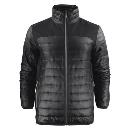 Black - Front - Printer Mens Expedition Padded Jacket