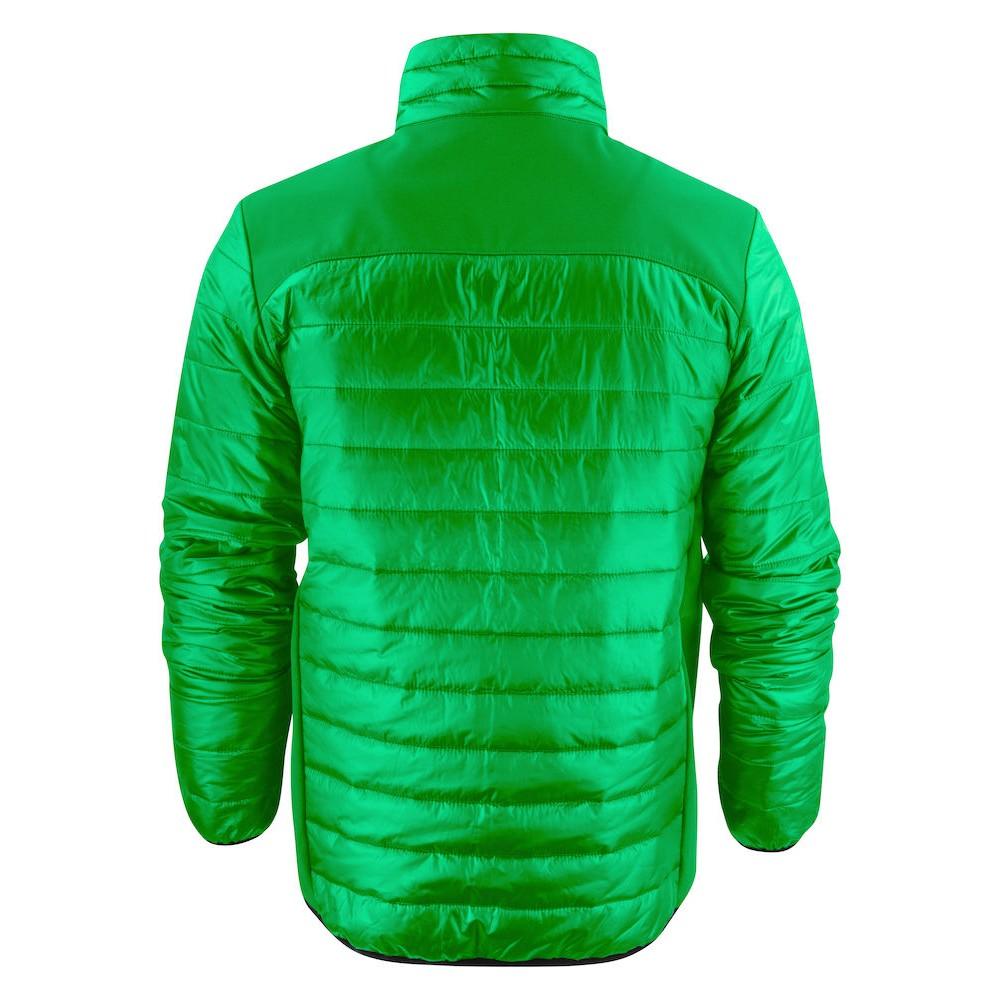 Fresh Green - Back - Printer Mens Expedition Padded Jacket