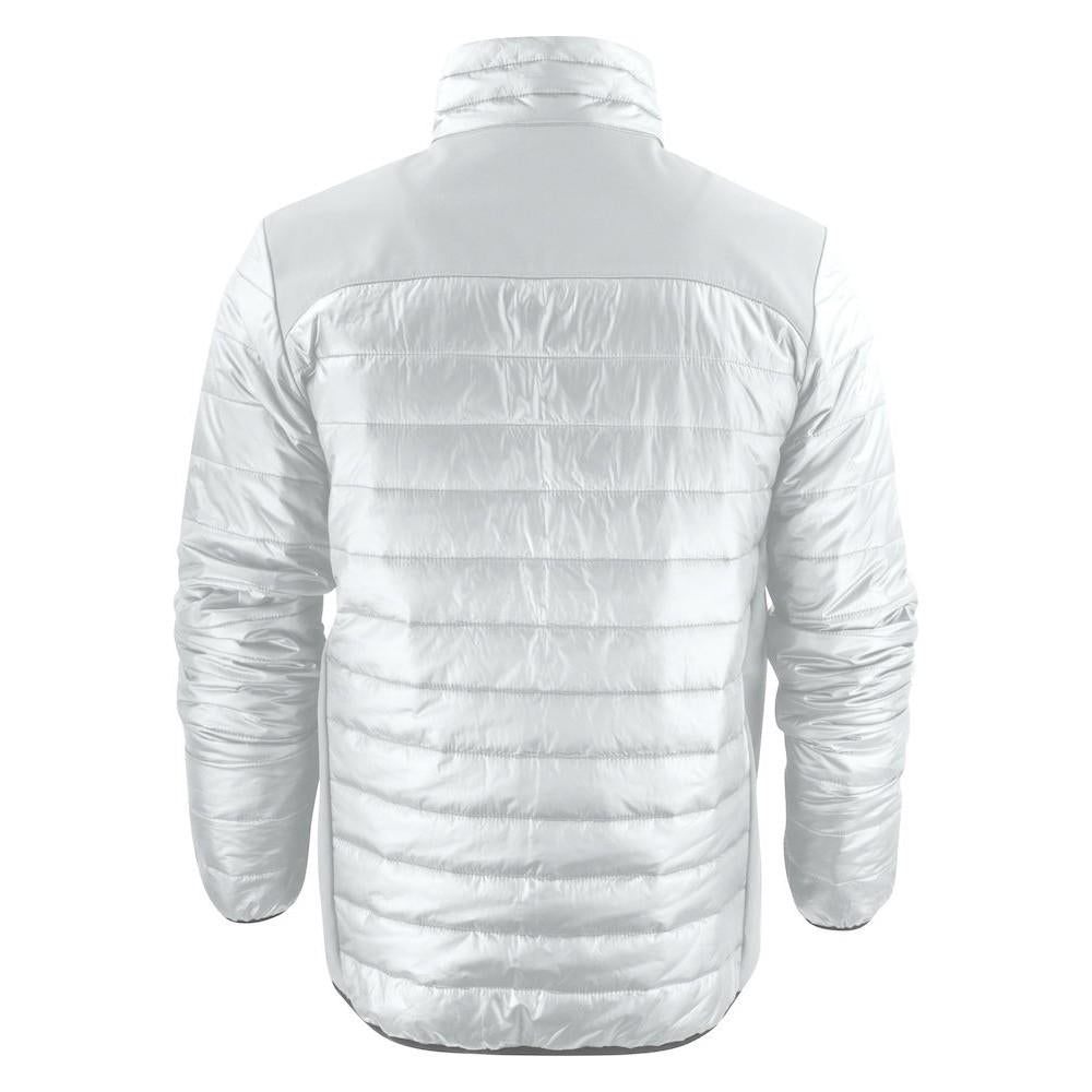 White - Back - Printer Mens Expedition Padded Jacket