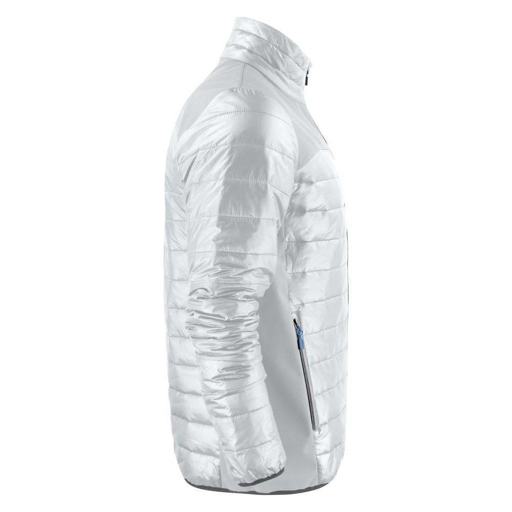 White - Side - Printer Mens Expedition Padded Jacket
