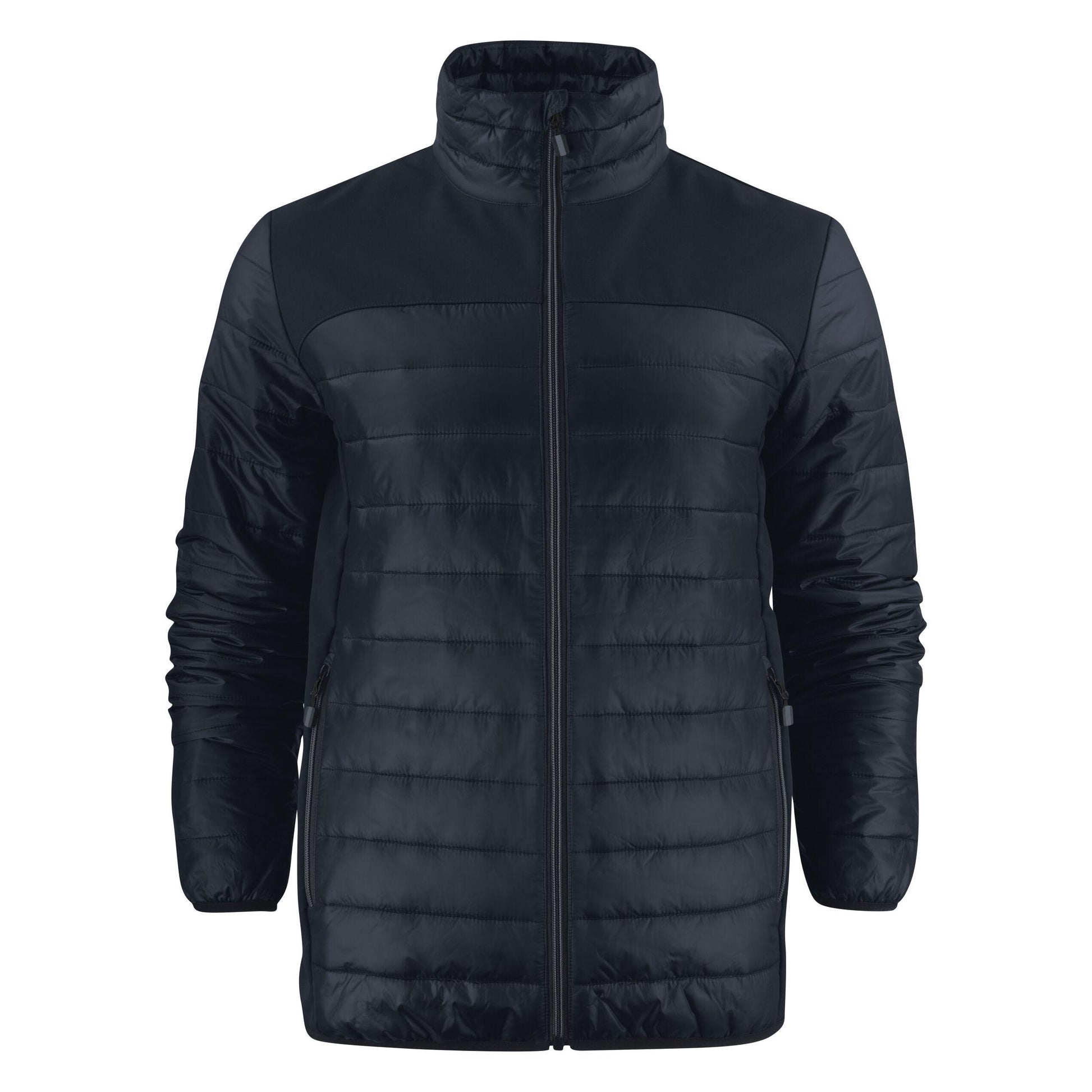 Dark Navy - Front - Printer Mens Expedition Padded Jacket