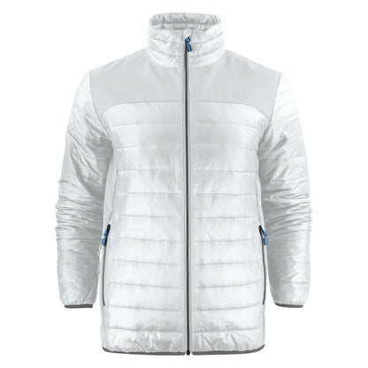 White - Front - Printer Mens Expedition Padded Jacket