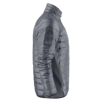 Steel Grey - Side - Printer Mens Expedition Padded Jacket