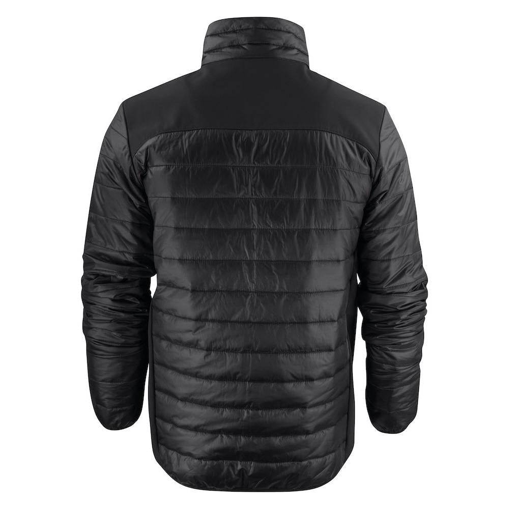 Black - Back - Printer Mens Expedition Padded Jacket