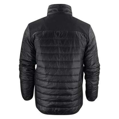 Black - Back - Printer Mens Expedition Padded Jacket