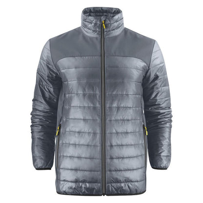Steel Grey - Front - Printer Mens Expedition Padded Jacket