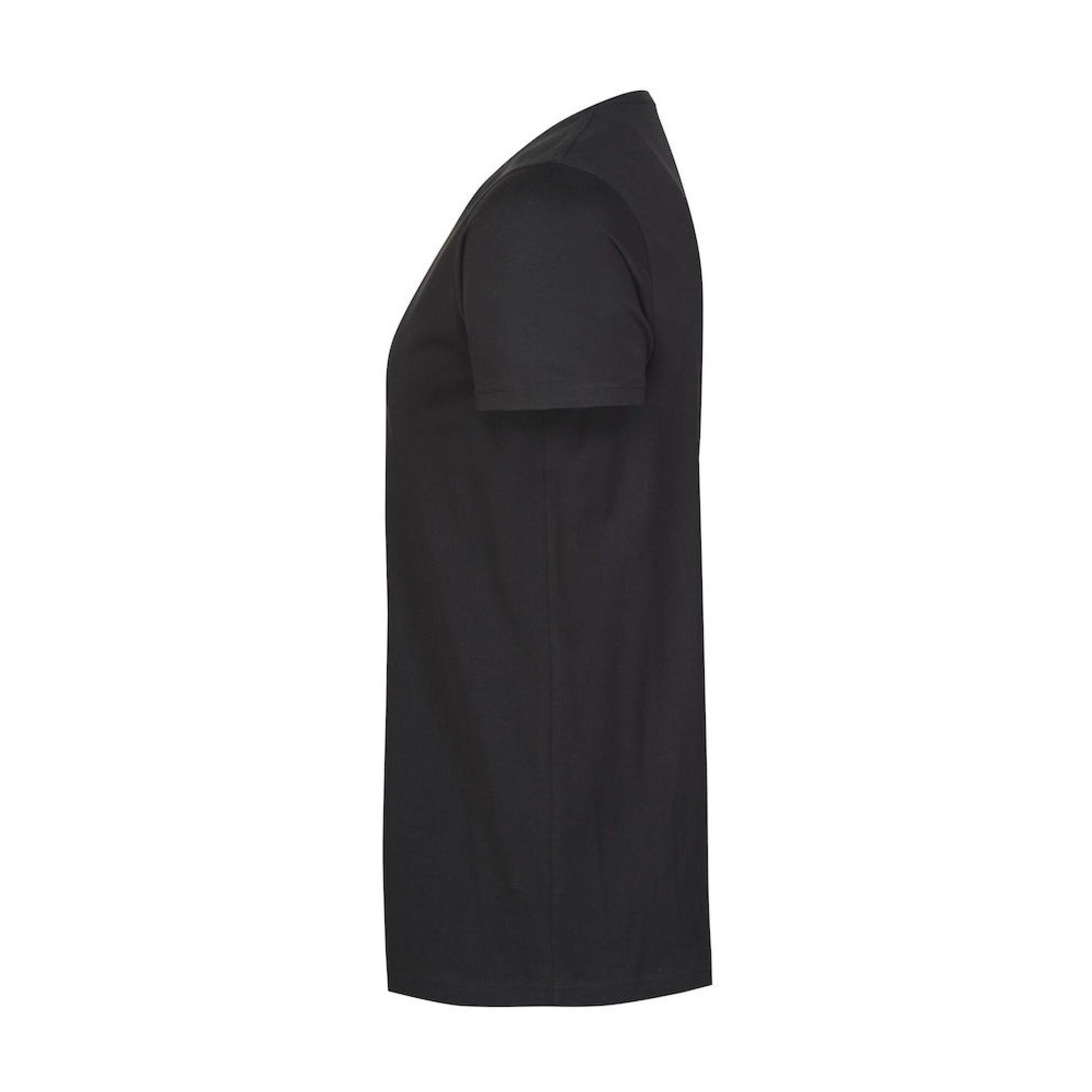 Black - Lifestyle - James Harvest Mens Twoville Melange T-Shirt