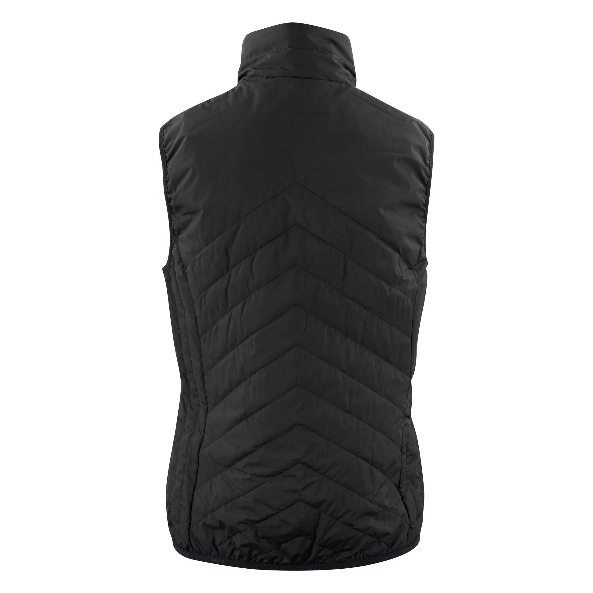 Black - Side - Harvest Womens-Ladies Deer Ridge Body Warmer