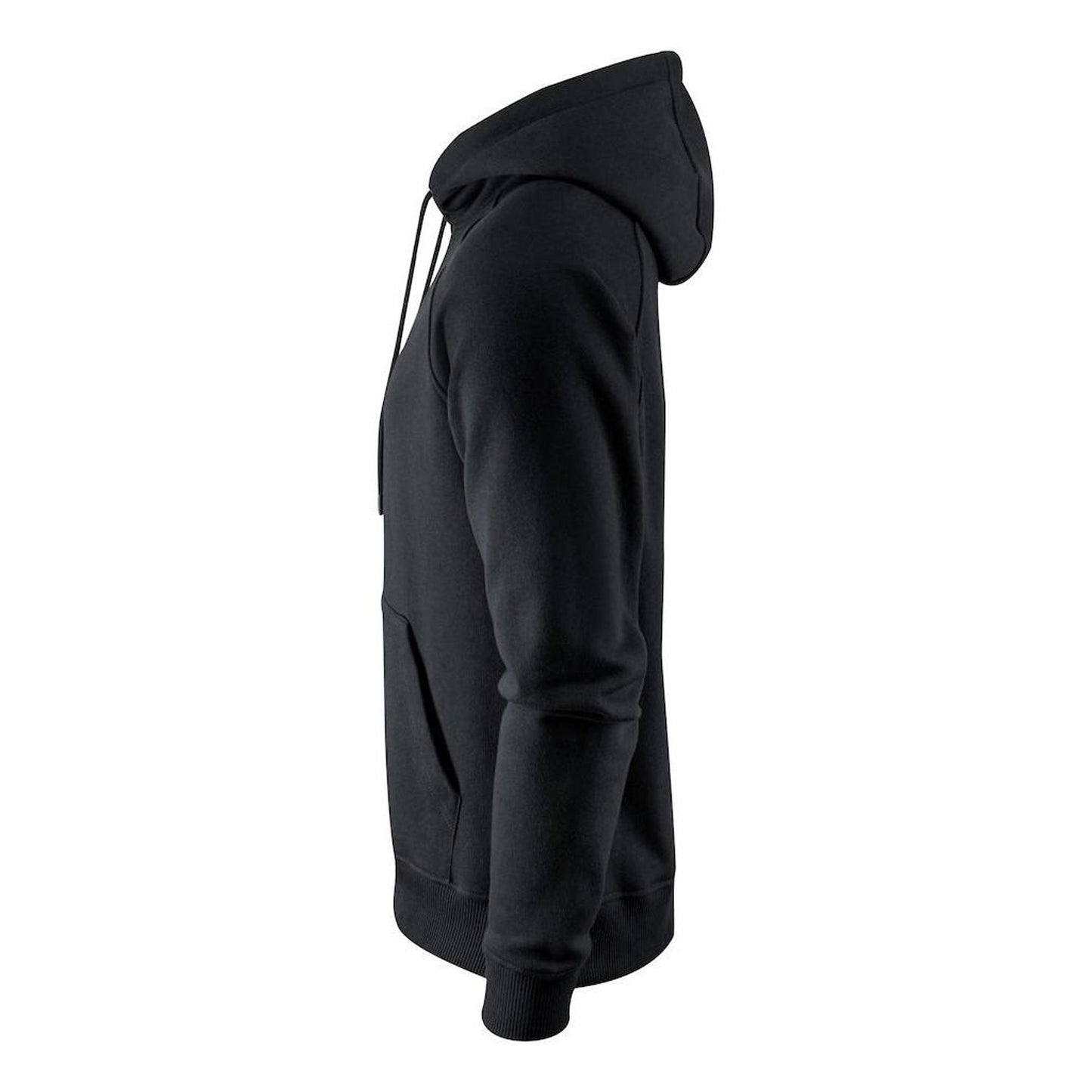 Black - Side - James Harvest Womens-Ladies Hardin Hoodie