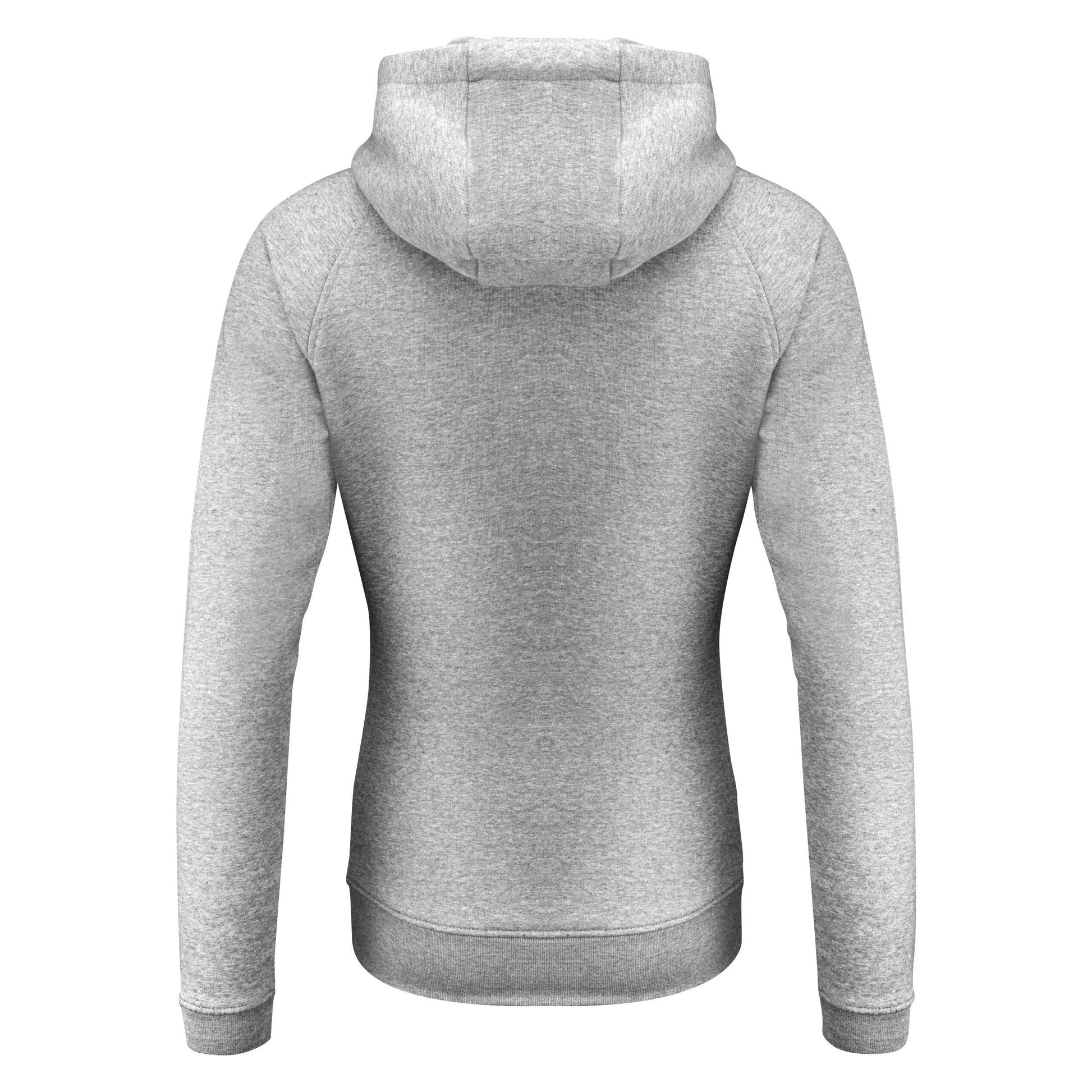 Grey Melange - Side - James Harvest Womens-Ladies Hardin Hoodie