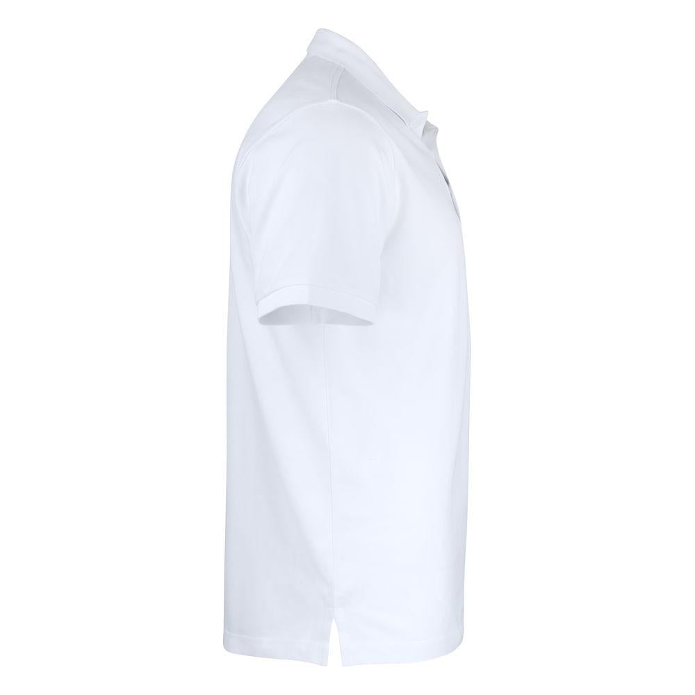 White - Side - James Harvest Mens Sunset Polo Shirt