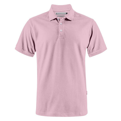 Light Pink - Front - James Harvest Mens Sunset Polo Shirt