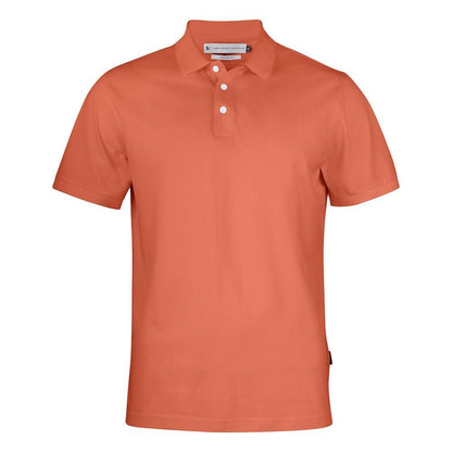 Orange Vintage - Front - James Harvest Mens Sunset Polo Shirt