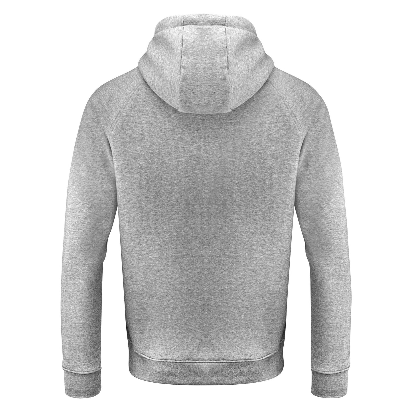 Grey Melange - Side - James Harvest Mens Hardin Hoodie