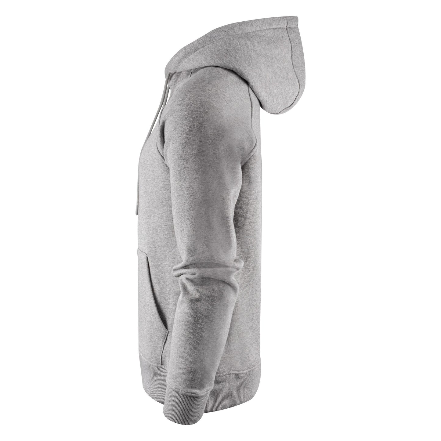 Grey Melange - Pack Shot - James Harvest Mens Hardin Hoodie