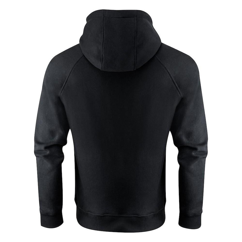 Black - Back - James Harvest Mens Hardin Hoodie