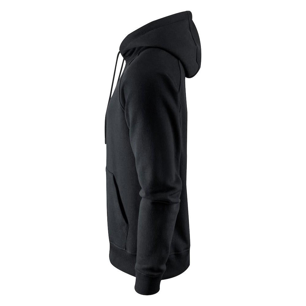 Black - Side - James Harvest Mens Hardin Hoodie