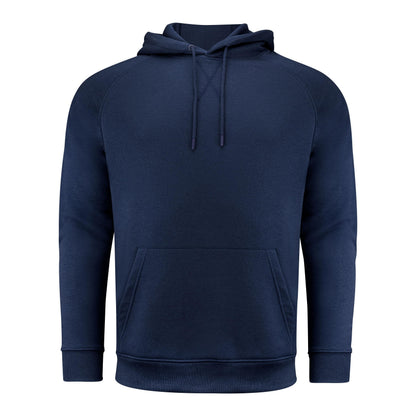 Grey Melange - Front - James Harvest Mens Hardin Hoodie