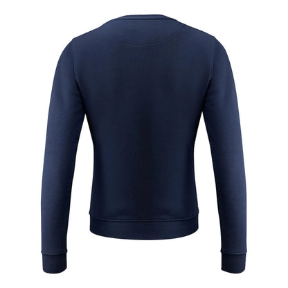 Navy - Back - James Harvest Womens-Ladies Alder Crew Neck Sweatshirt