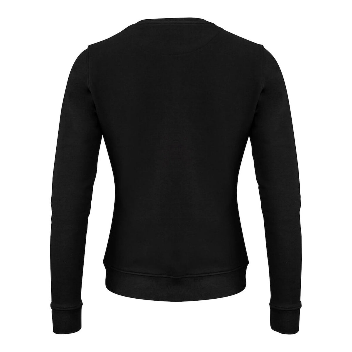 Black - Back - James Harvest Womens-Ladies Alder Crew Neck Sweatshirt