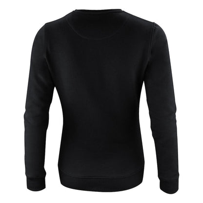 Black - Back - James Harvest Womens-Ladies Alder Crew Neck Sweatshirt