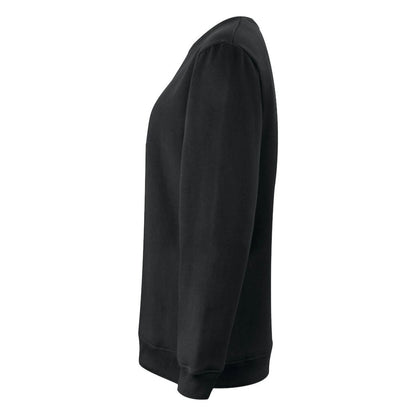 Black - Lifestyle - James Harvest Womens-Ladies Alder Crew Neck Sweatshirt