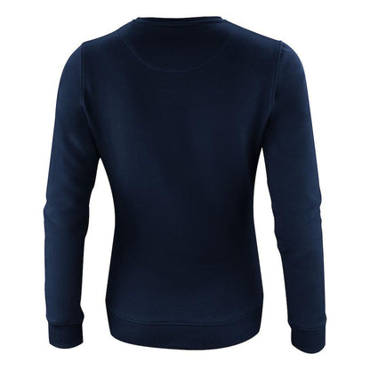 Navy - Back - James Harvest Womens-Ladies Alder Crew Neck Sweatshirt