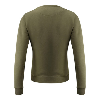 Moss Green - Back - James Harvest Womens-Ladies Alder Crew Neck Sweatshirt