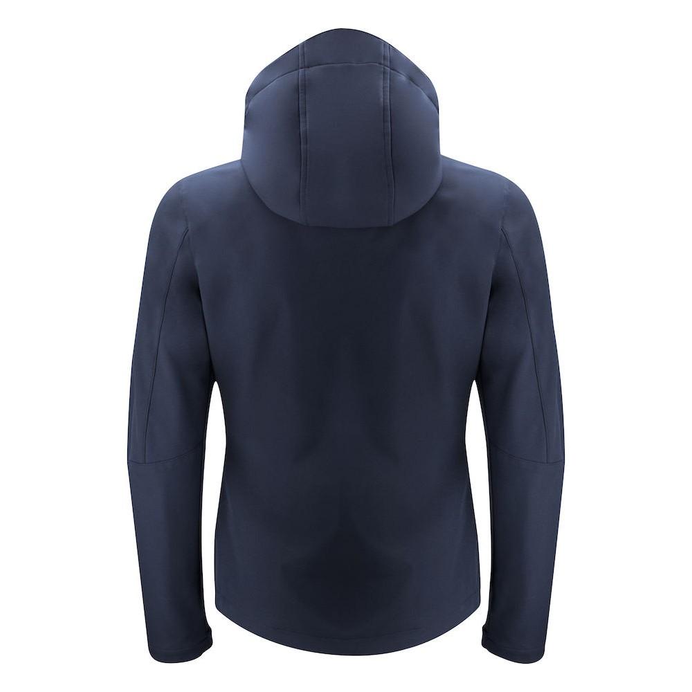Navy - Back - James Harvest Womens-Ladies Lodgetown Soft Shell Jacket