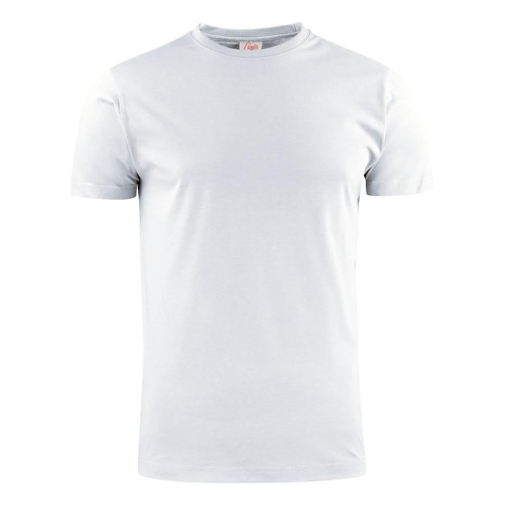 White - Front - Printer Mens Rsx Lightweight T-Shirt