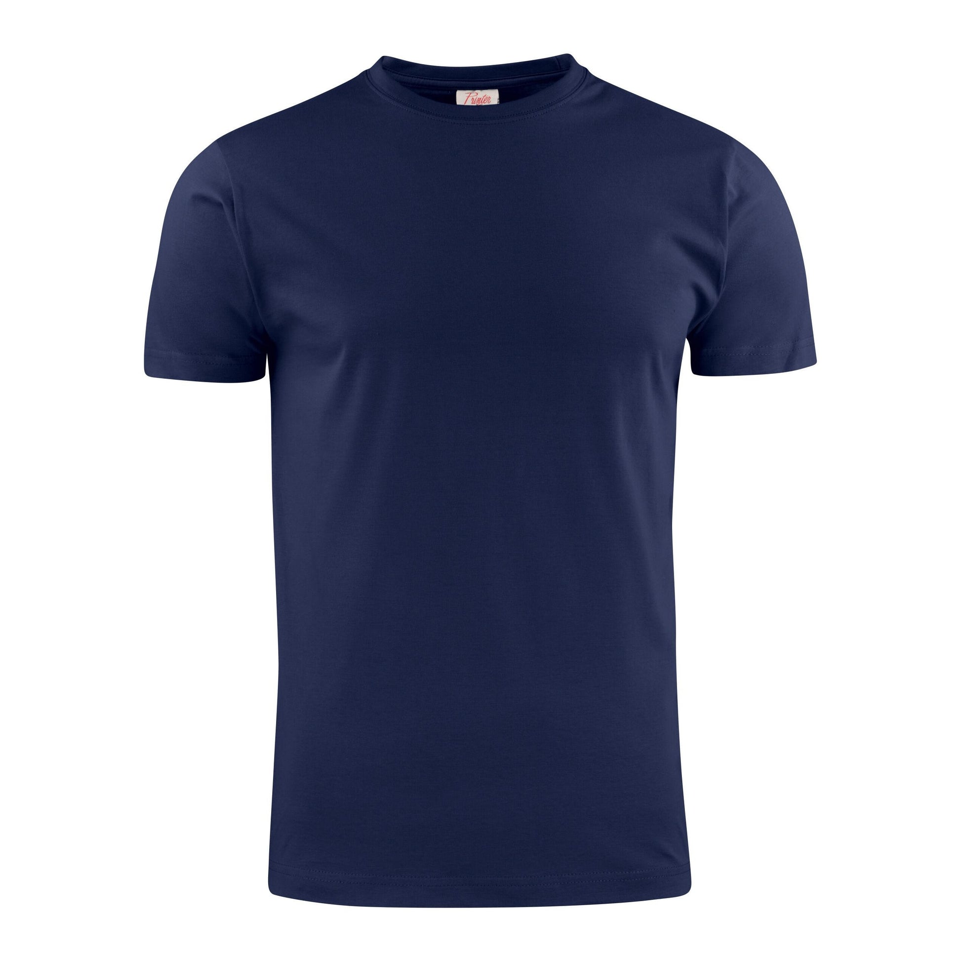 Navy - Back - Printer Mens Rsx Lightweight T-Shirt