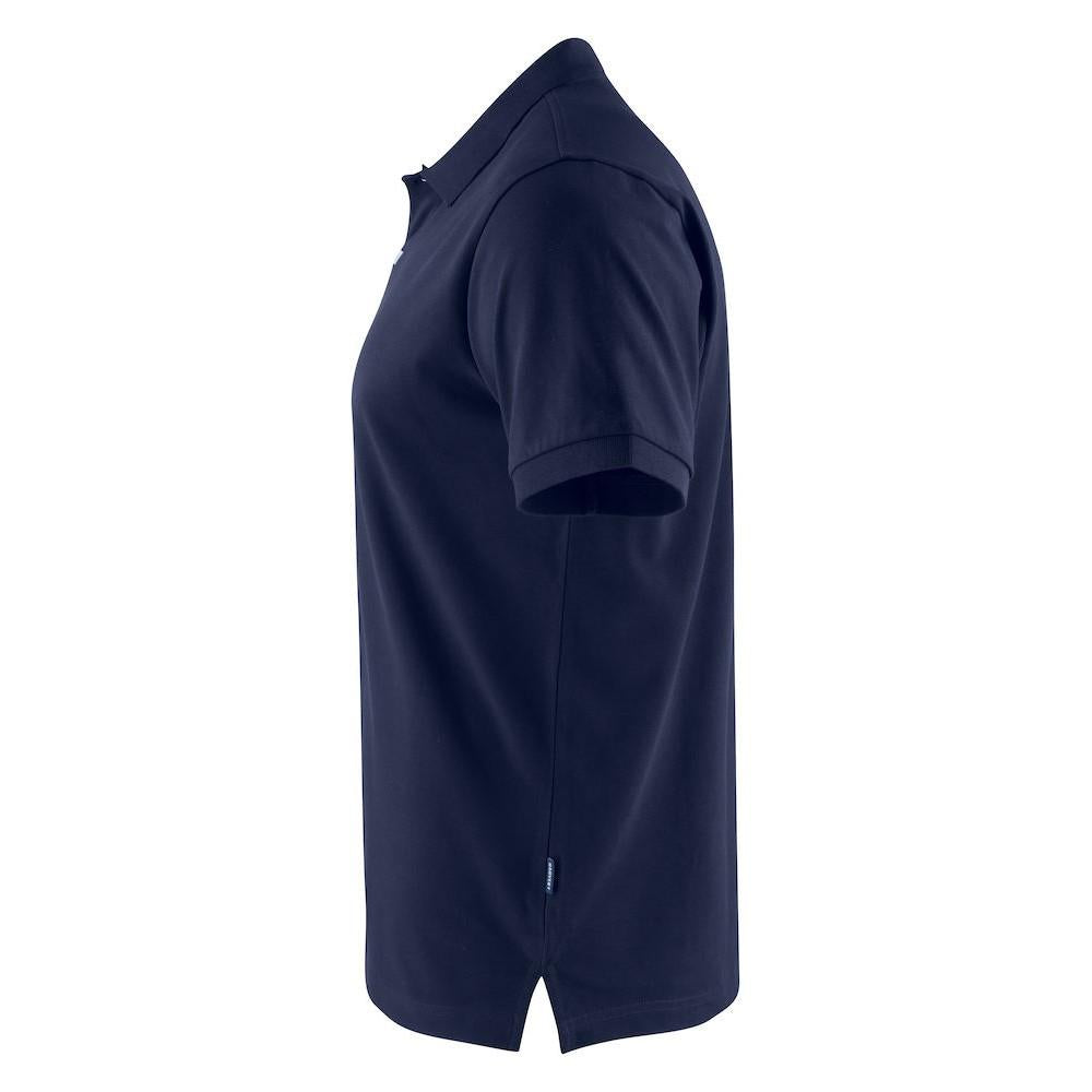 Navy - Lifestyle - James Harvest Mens Sunset Modern Polo Shirt