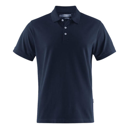 Navy - Front - James Harvest Mens Sunset Modern Polo Shirt
