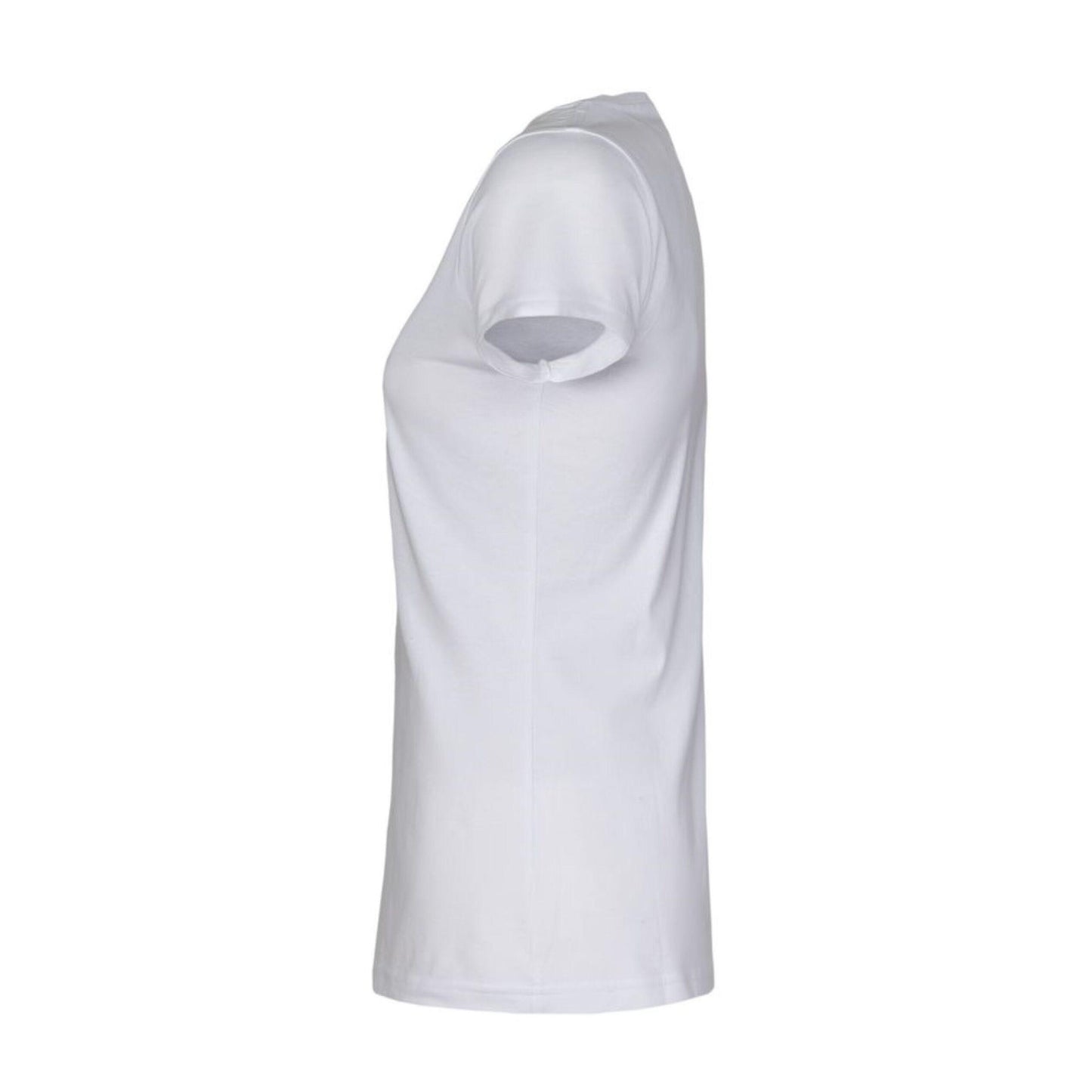White - Lifestyle - James Harvest Womens-Ladies Twoville T-Shirt