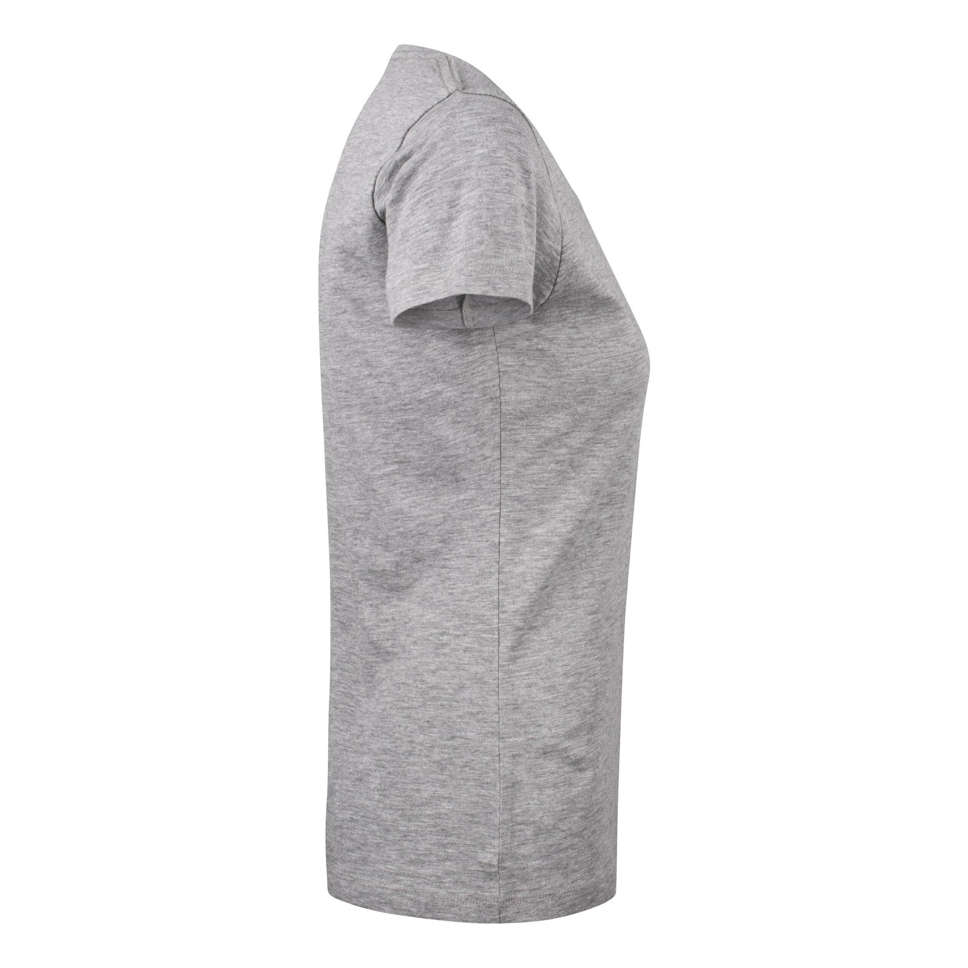 Grey Melange - Lifestyle - James Harvest Womens-Ladies Twoville T-Shirt