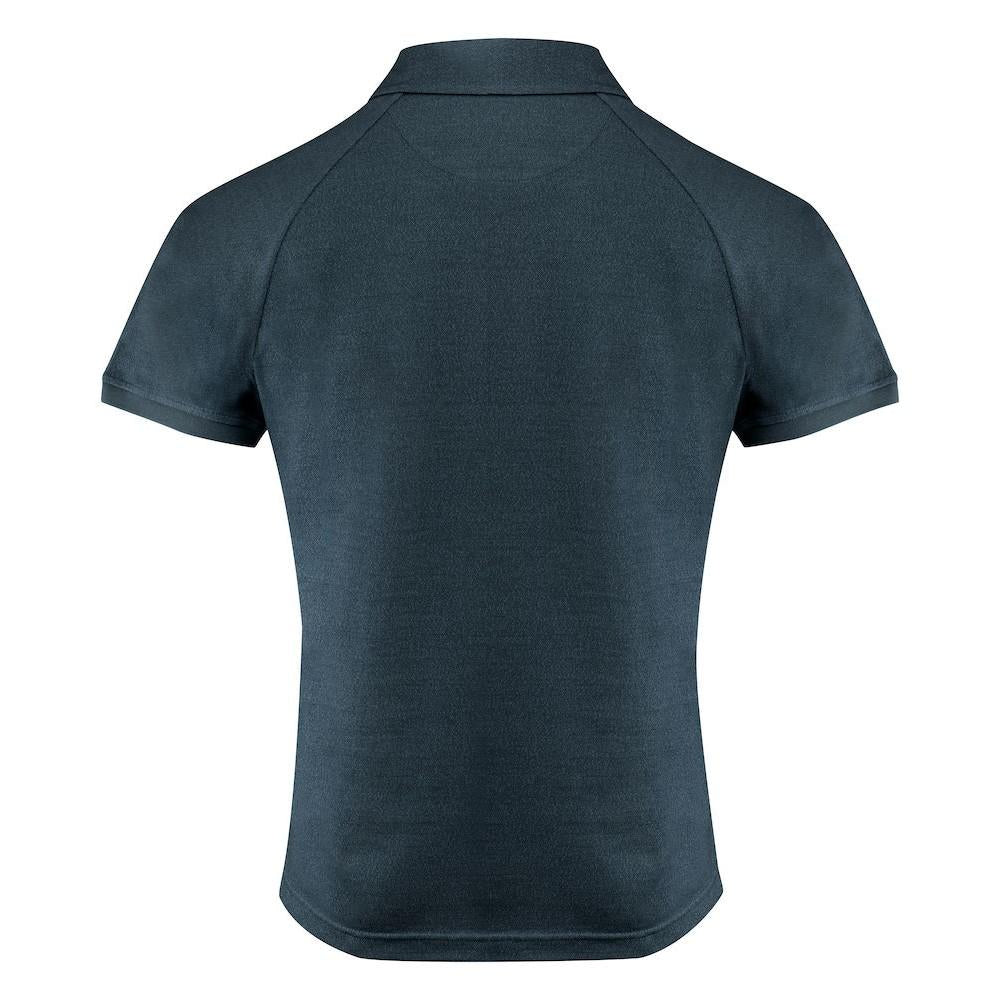 Navy - Back - Harvest Mens Brookings Regular Polo Shirt