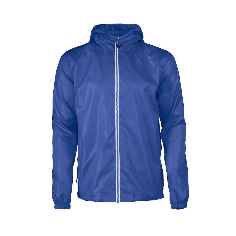 Blue - Front - Printer RED Mens Fastplant Waterproof Jacket