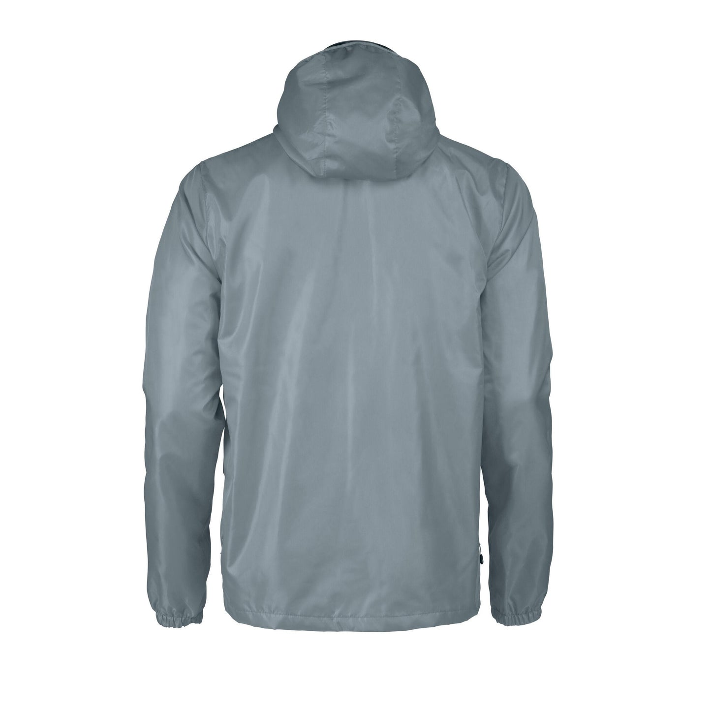 Grey - Side - Printer RED Mens Fastplant Waterproof Jacket