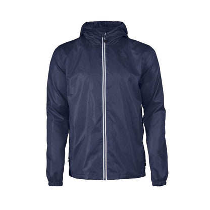 Navy - Front - Printer RED Mens Fastplant Waterproof Jacket