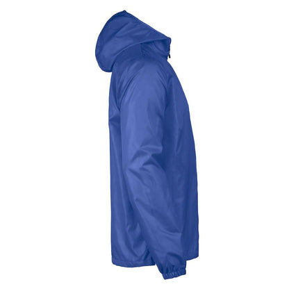 Blue - Side - Printer RED Mens Fastplant Waterproof Jacket